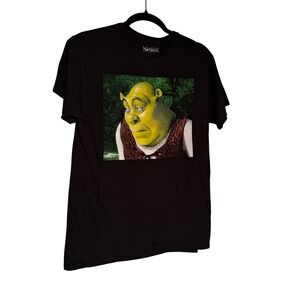 Shrek graphic humor t-shirt black